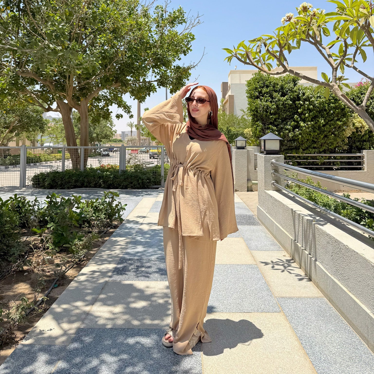 comfy set beige