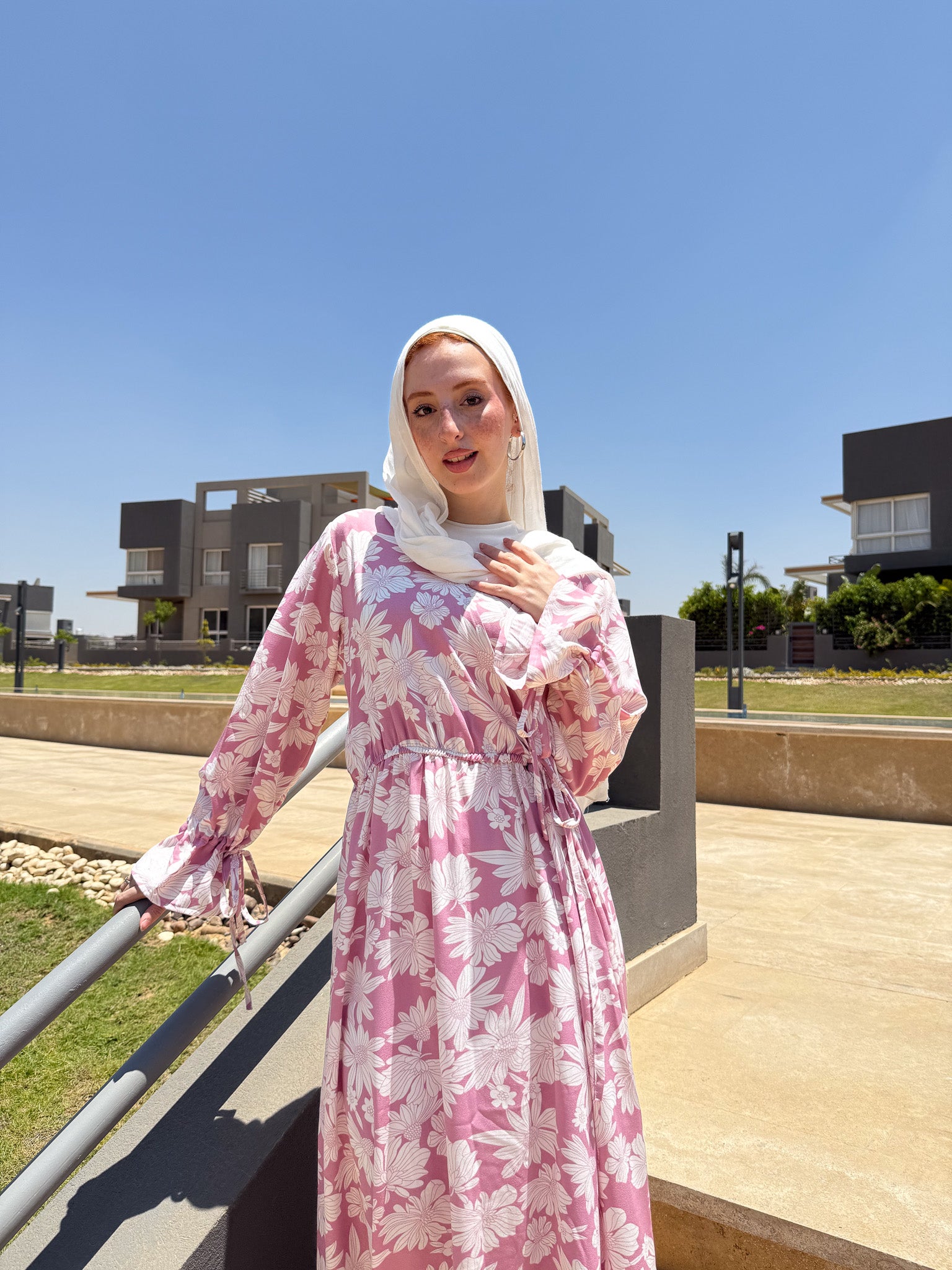Rosy Whisper Dress