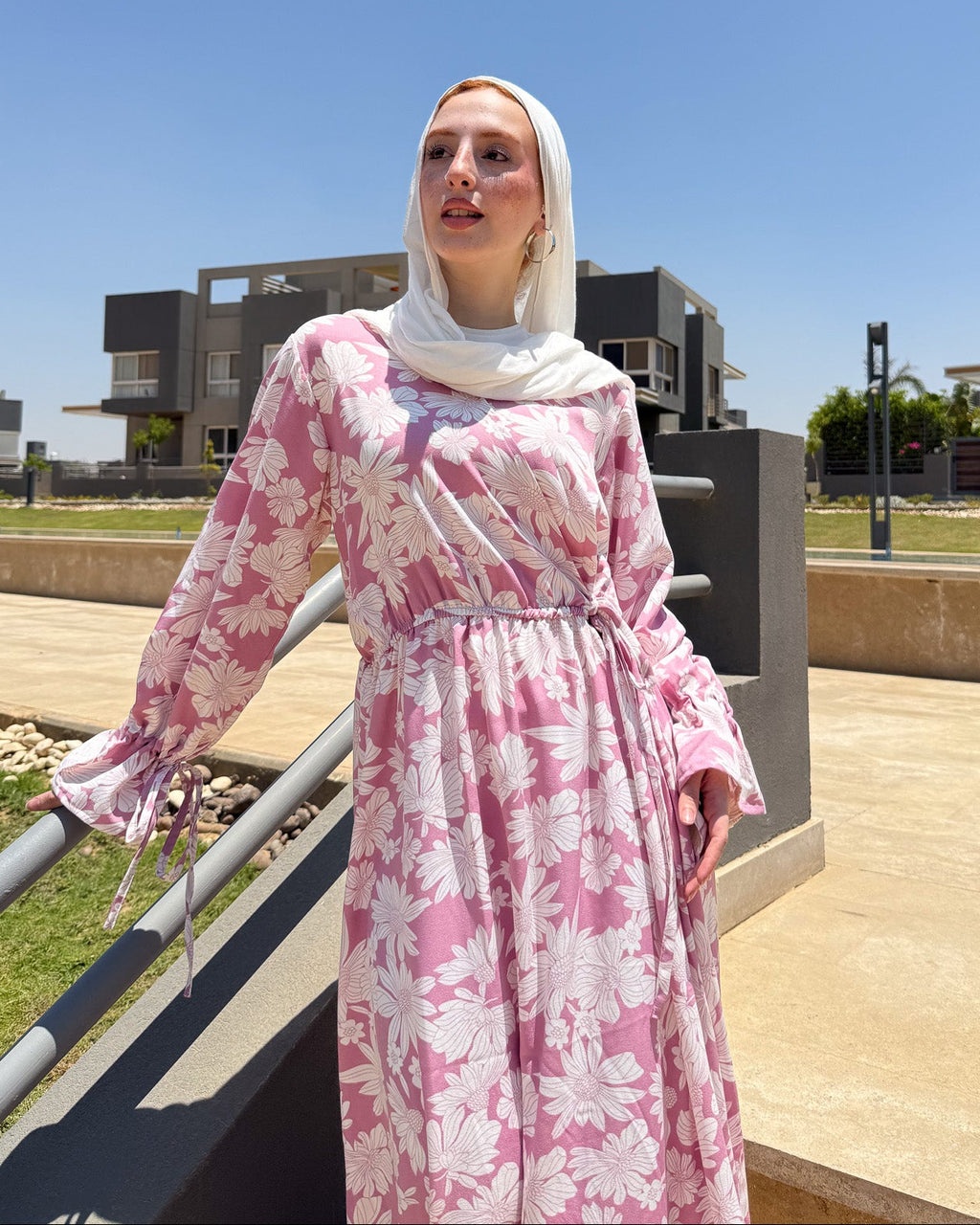 Rosy Whisper Dress